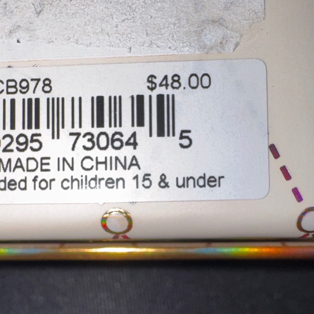 Betsey Johnson Multicolor Rainbow Keychain - Picture 2 of 2
